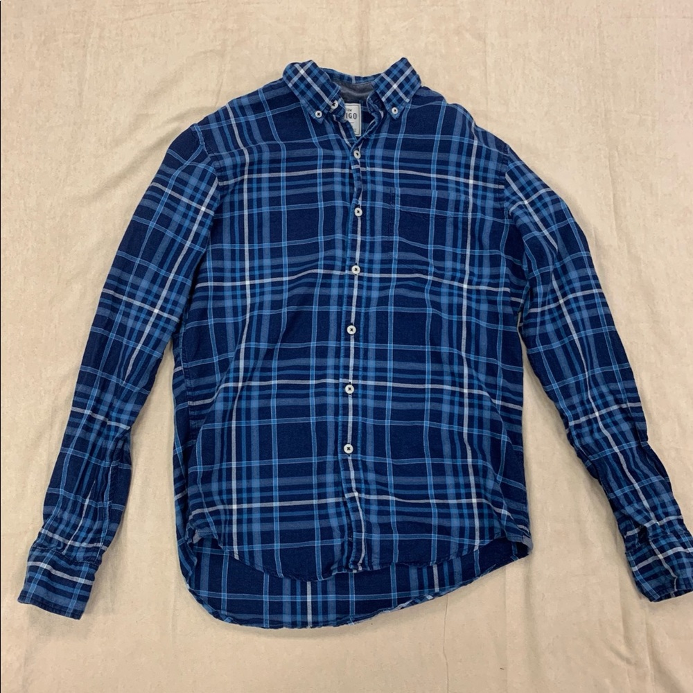 AE Super Soft Men’s Flannel Blue S